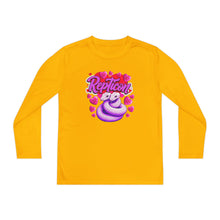 Load image into Gallery viewer, Repticon Youth Long Sleeve Competitor Tee w/ Valentine Snakes
