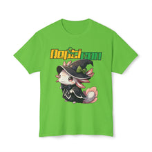 Load image into Gallery viewer, Repticon Unisex HD Cotton™ T-shirt w/ Axolotl Witch
