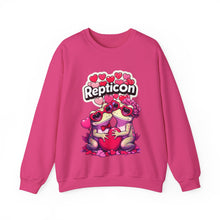 Load image into Gallery viewer, Repticon Unisex Heavy Blend™ Crewneck Sweatshirt w/ Valentine Toads
