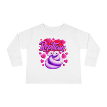 Load image into Gallery viewer, Repticon Toddler Long Sleeve Tee w/ Valentine Snakes
