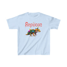 Load image into Gallery viewer, Repticon Kids Heavy Cotton™ Tee w/ Crested Gecko Christmas Tree
