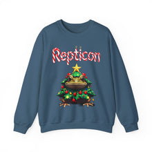 Load image into Gallery viewer, Repticon Unisex Heavy Blend™ Crewneck Sweatshirt w/ Toad Christmas Tree
