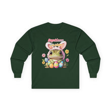 Load image into Gallery viewer, Repticon Unisex Ultra Cotton Long Sleeve Tee w/ Easter Frog
