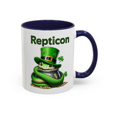 Load image into Gallery viewer, Repticon Accent Coffee Mug /w Snake
