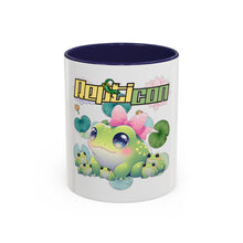 Load image into Gallery viewer, Repticon Accent Coffee Mug w/ Frogs

