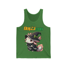 Load image into Gallery viewer, Repticon Unisex Jersey Tank w/ Axolotl Witch

