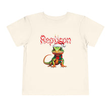 Load image into Gallery viewer, Repticon Toddler Short Sleeve Tee w/ Lizard Santa
