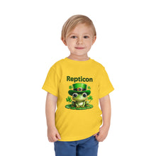 Load image into Gallery viewer, Repticon Toddler Short Sleeve Tee w/ Frog
