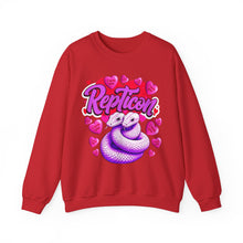 Load image into Gallery viewer, Repticon Unisex Heavy Blend™ Crewneck Sweatshirt w/ Valentine Snakes
