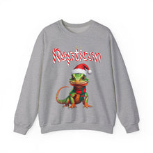 Load image into Gallery viewer, Repticon Unisex Heavy Blend™ Crewneck Sweatshirt w/ Lizard Santa

