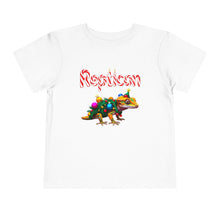 Load image into Gallery viewer, Repticon Toddler Short Sleeve Tee w/ Crested Gecko Christmas Tree
