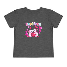 Load image into Gallery viewer, Repticon Toddler Short Sleeve Tee w/ Valentine Axolotls
