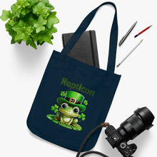 Load image into Gallery viewer, Repticon Organic Canvas Tote Bag w/ Frog
