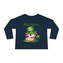 Load image into Gallery viewer, Repticon Toddler Long Sleeve Tee w/ Axolotl
