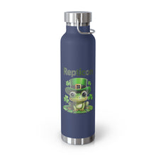 Load image into Gallery viewer, Repticon Copper Vacuum Insulated Bottle, 22oz w/ Frog
