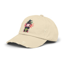 Load image into Gallery viewer, Repticon Unisex Distressed Cap w/ Axolotl
