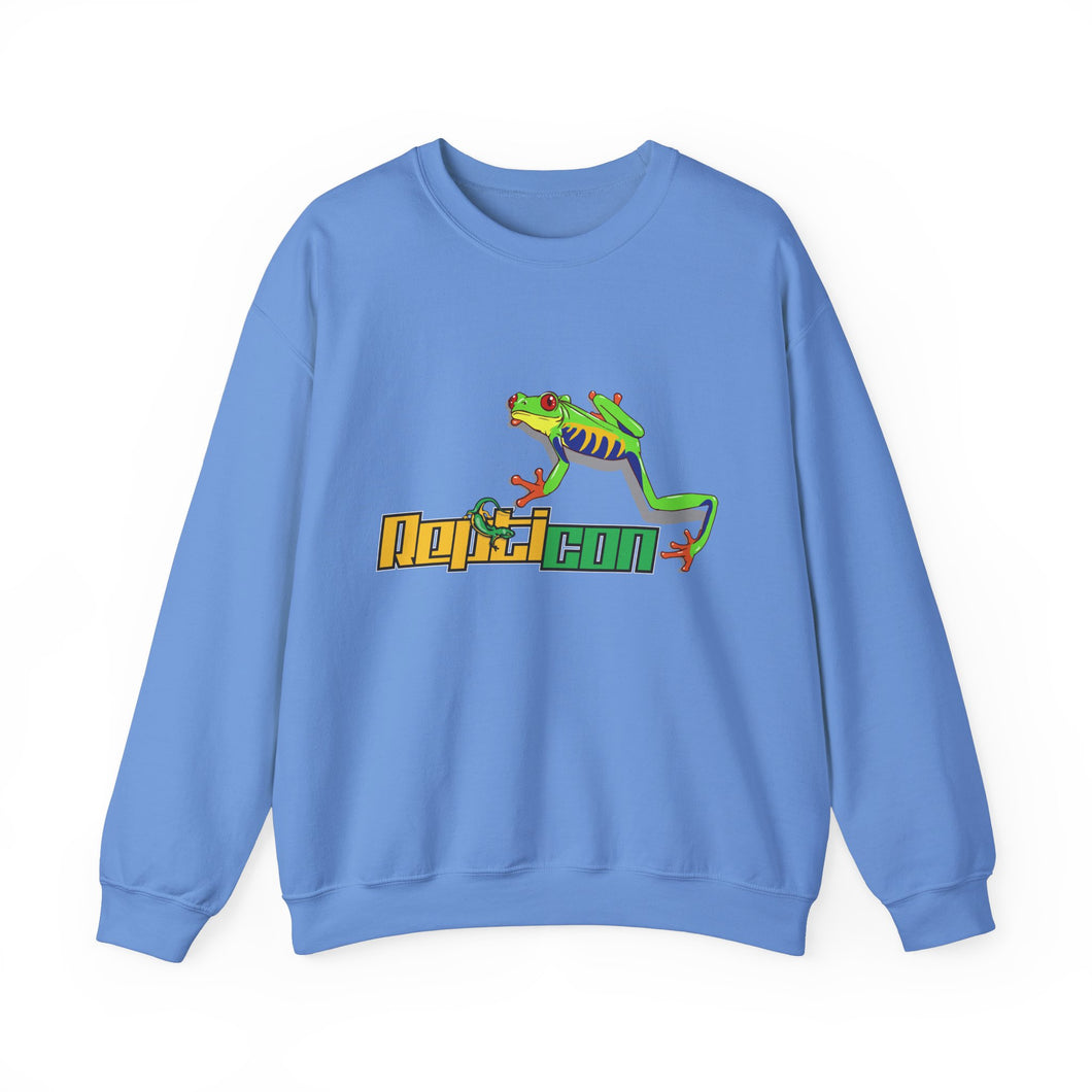 Repticon Women's Heavy Blend™ Crewneck Sweatshirt w/ Red-Eyed Tree Frog