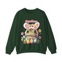 Load image into Gallery viewer, Repticon Unisex Heavy Blend™ Crewneck Sweatshirt w/ Easter Frog
