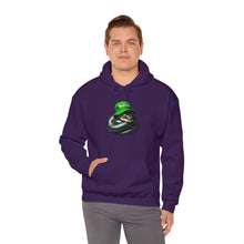 Load image into Gallery viewer, Repticon Men&#39;s Heavy Blend™ Hooded Sweatshirt w/ Black Snake
