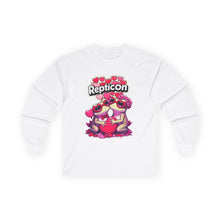 Load image into Gallery viewer, Repticon Unisex Ultra Cotton Long Sleeve Tee w/ Valentine Toads
