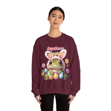 Load image into Gallery viewer, Repticon Unisex Heavy Blend™ Crewneck Sweatshirt w/ Easter Frog
