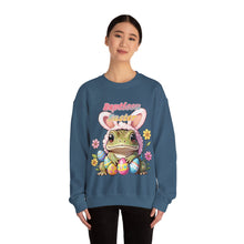 Load image into Gallery viewer, Repticon Unisex Heavy Blend™ Crewneck Sweatshirt w/ Easter Frog
