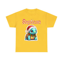 Load image into Gallery viewer, Repticon Unisex Heavy Cotton Tee w/ Tortoise Santa
