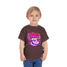 Load image into Gallery viewer, Repticon Toddler Short Sleeve Tee w/ Valentine Snakes
