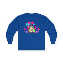 Load image into Gallery viewer, Repticon Unisex Ultra Cotton Long Sleeve Tee w/ Valentine Frogs
