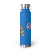 Load image into Gallery viewer, Repticon Copper Vacuum Insulated Bottle, 22oz w/ Toad Christmas Tree
