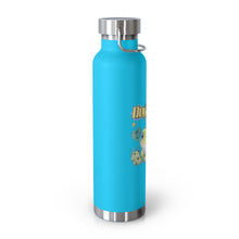 Load image into Gallery viewer, Repticon Copper Vacuum Insulated Bottle, 22oz w/ Frogs

