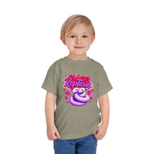 Load image into Gallery viewer, Repticon Toddler Short Sleeve Tee w/ Valentine Snakes
