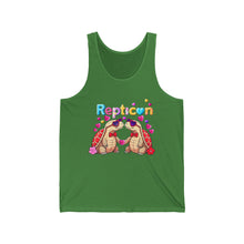 Load image into Gallery viewer, Repticon Unisex Jersey Tank w/ Valentine Tortoises
