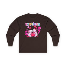 Load image into Gallery viewer, Repticon Unisex Ultra Cotton Long Sleeve Tee w/ Valentine Axolotls
