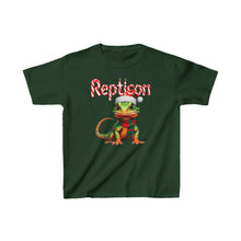 Load image into Gallery viewer, Repticon Kids Heavy Cotton™ Tee w/ Lizard Santa
