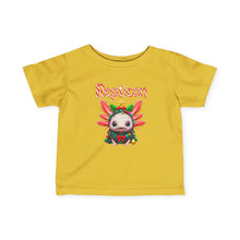 Load image into Gallery viewer, Repticon Infant Fine Jersey Tee w/ Axolotl Christmas Tree
