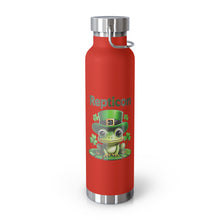 Load image into Gallery viewer, Repticon Copper Vacuum Insulated Bottle, 22oz w/ Frog
