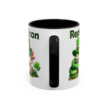 Load image into Gallery viewer, Repticon Accent Coffee Mug w/ St. Patrick&#39;s Day
