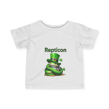 Load image into Gallery viewer, Repticon Infant Fine Jersey Tee w/ Snake
