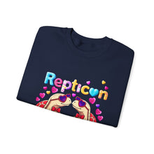 Load image into Gallery viewer, Repticon Unisex Heavy Blend™ Crewneck Sweatshirt w/ Valentine Tortoises
