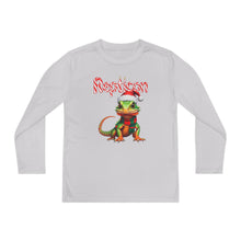 Load image into Gallery viewer, Repticon Youth Long Sleeve Competitor Tee w/ Lizard Santa
