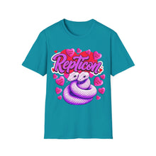 Load image into Gallery viewer, Repticon Unisex Softstyle T-Shirt w/ Valentine Snakes
