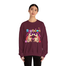 Load image into Gallery viewer, Repticon Unisex Heavy Blend™ Crewneck Sweatshirt w/ Valentine Tortoises
