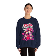 Load image into Gallery viewer, Repticon Unisex Heavy Blend™ Crewneck Sweatshirt w/ Valentine Toads
