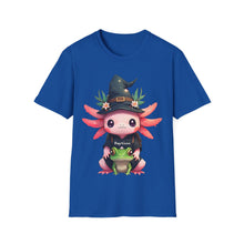 Load image into Gallery viewer, Repticon Unisex Softstyle T-Shirt w/ Axolotl

