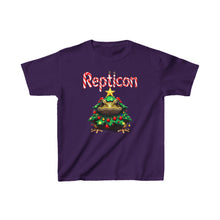 Load image into Gallery viewer, Repticon Kids Heavy Cotton™ Tee w/ Toad Christmas Tree
