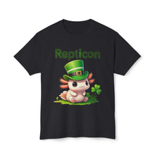 Load image into Gallery viewer, Repticon Unisex HD Cotton™ T-shirt w/ Axolotl
