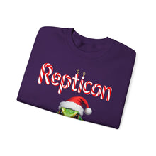 Load image into Gallery viewer, Repticon Unisex Heavy Blend™ Crewneck Sweatshirt w/ Lizard Santa

