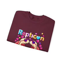 Load image into Gallery viewer, Repticon Unisex Heavy Blend™ Crewneck Sweatshirt w/ Valentine Tortoises

