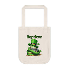 Load image into Gallery viewer, Repticon Organic Canvas Tote Bag w/ Snake
